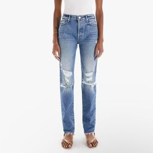 MOTHER Denim The Trickster Skimp Fray  26